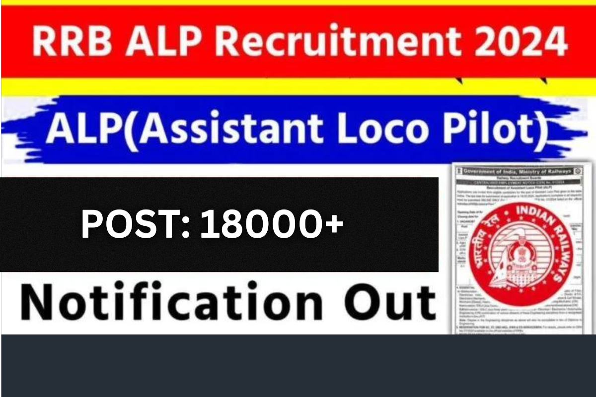 RRB ALP Recruitment 2024: रेलवे में 18,000+ असिस्टेंट लोको पायलट पदों पर भर्ती, वैकेंसी की संख्या हुई तीन गुना |