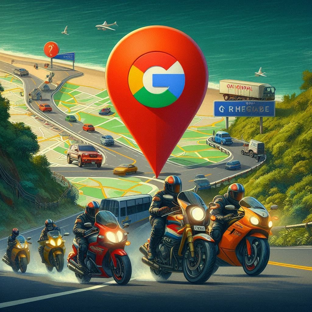 Google Maps का नया फीचर: बाइक राइडर्स को हेलमेट पहनने की चेतावनी !