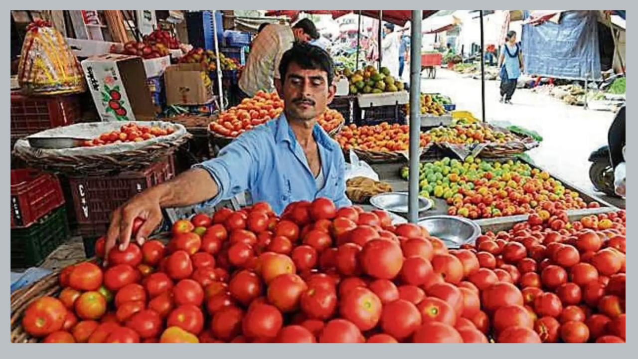 Tomato Price Rise : दिल्ली के खुदरा बाजार में भारी बारिश के बाद टमाटर की कीमतें 100 प्रति किलो तक पहुंची !