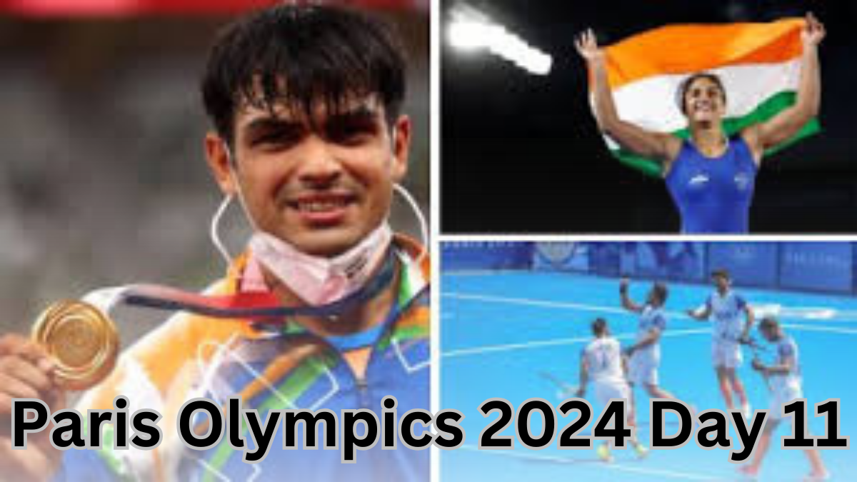 Paris Olympics 2024 Day 11: नीरज चोपड़ा और विनेश फोगाट का दिखेगा एक्शन